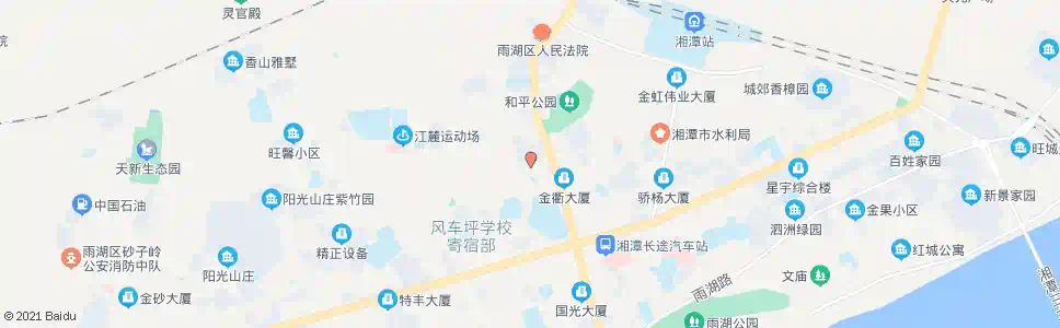 湘潭广云路口_公交站地图_湘潭公交_妙搜公交查询2025