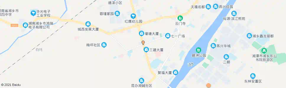 湘潭新姚路口_公交站地图_湘潭公交_妙搜公交查询2025