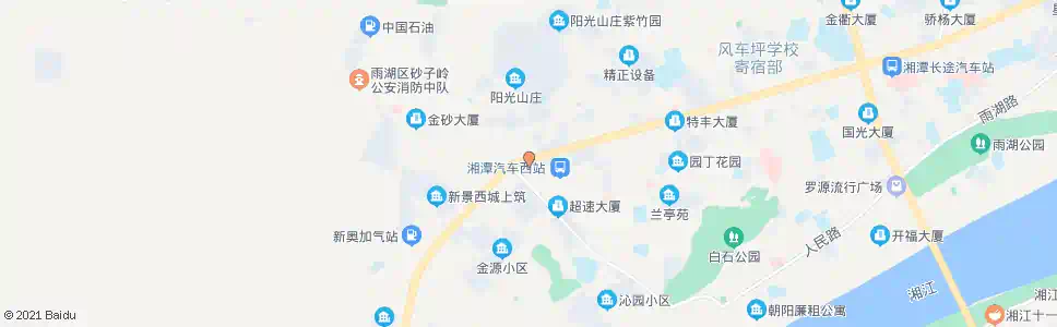 湘潭砂子岭(金都大市场)_公交站地图_湘潭公交_妙搜公交查询2025