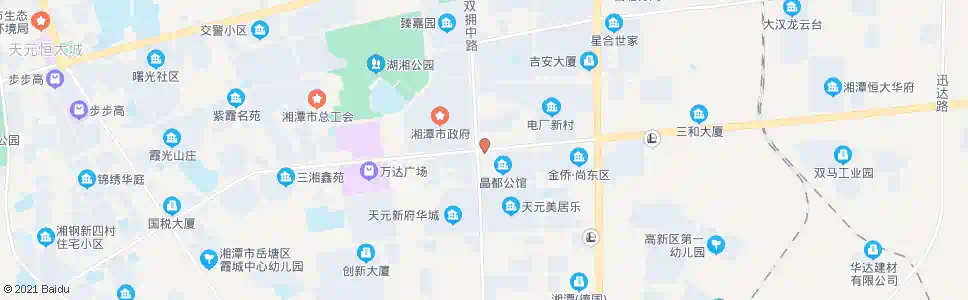 湘潭锦源广场_公交站地图_湘潭公交_妙搜公交查询2025