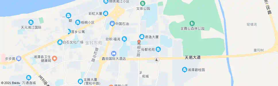湘潭天易小学_公交站地图_湘潭公交_妙搜公交查询2025