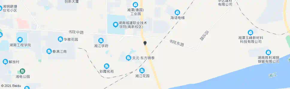 湘潭二桥北_公交站地图_湘潭公交_妙搜公交查询2025