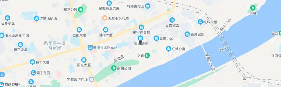 湘潭雨湖分局_公交站地图_湘潭公交_妙搜公交查询2025