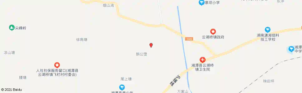 湘潭叶子冲_公交站地图_湘潭公交_妙搜公交查询2025