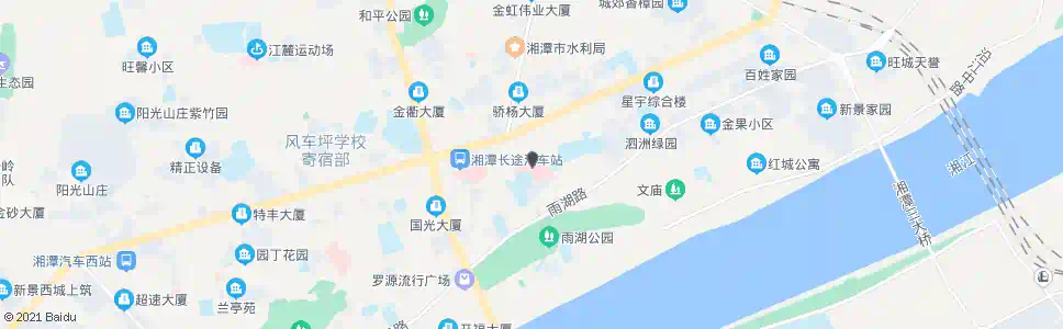 湘潭中心医院_公交站地图_湘潭公交_妙搜公交查询2025