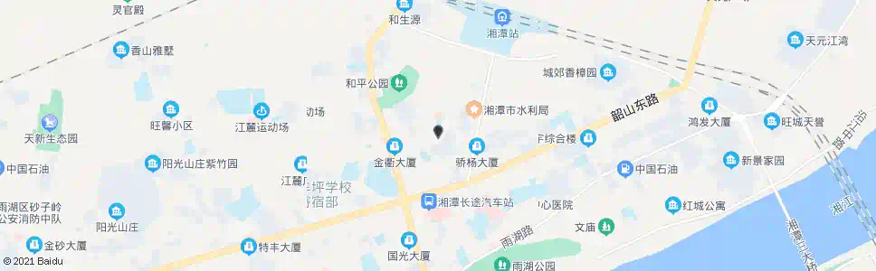 湘潭云塘派出所_公交站地图_湘潭公交_妙搜公交查询2025