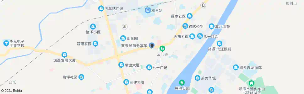 湘潭华泰宾馆_公交站地图_湘潭公交_妙搜公交查询2025