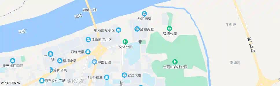 湘潭金霞广场_公交站地图_湘潭公交_妙搜公交查询2025