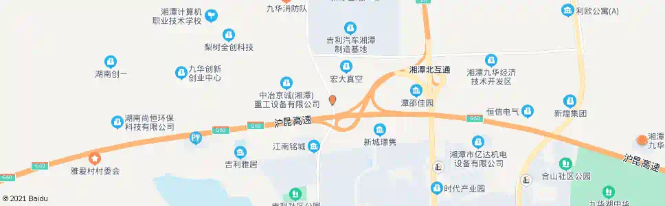 湘潭三星产业社区_公交站地图_湘潭公交_妙搜公交查询2025
