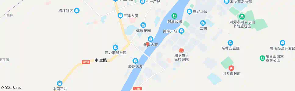 湘潭一中南校区_公交站地图_湘潭公交_妙搜公交查询2025