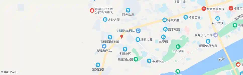 湘潭砂子岭(电器市场)_公交站地图_湘潭公交_妙搜公交查询2025