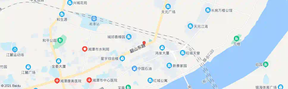 湘潭金海大布市_公交站地图_湘潭公交_妙搜公交查询2025