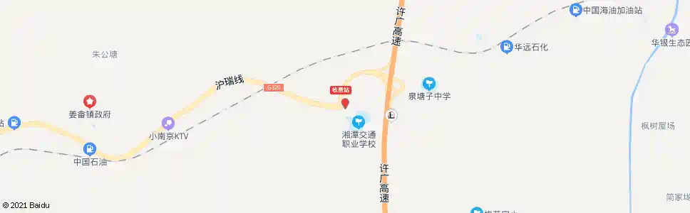 湘潭二技校_公交站地图_湘潭公交_妙搜公交查询2025