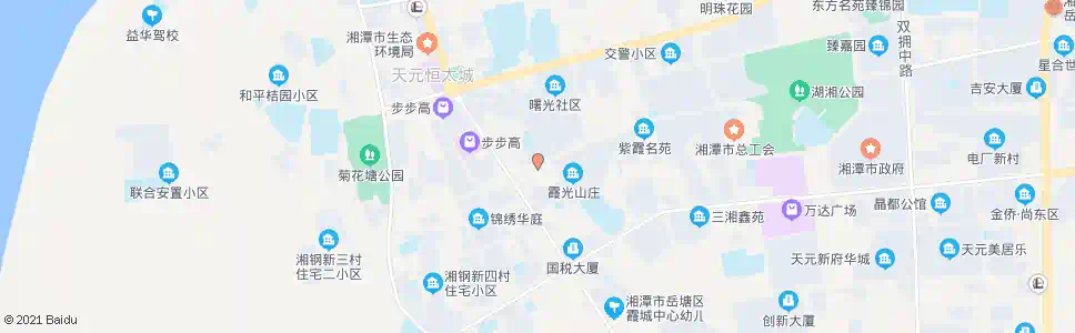 湘潭建霞路口_公交站地图_湘潭公交_妙搜公交查询2025