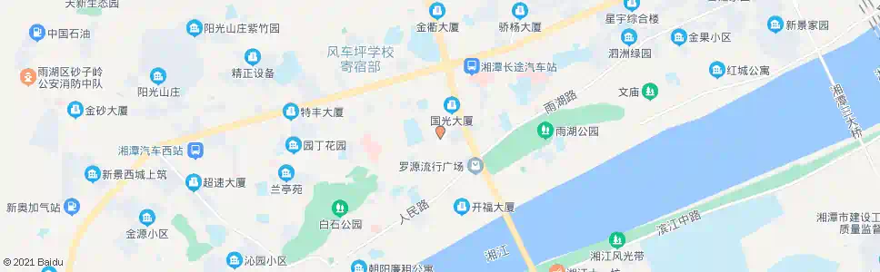湘潭民主路_公交站地图_湘潭公交_妙搜公交查询2025