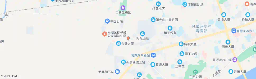 湘潭袁家湾油站_公交站地图_湘潭公交_妙搜公交查询2025