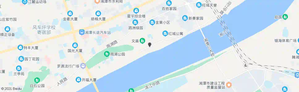 湘潭沿江中路_公交站地图_湘潭公交_妙搜公交查询2025
