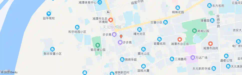 湘潭河东大道路口(建设路口东)_公交站地图_湘潭公交_妙搜公交查询2025