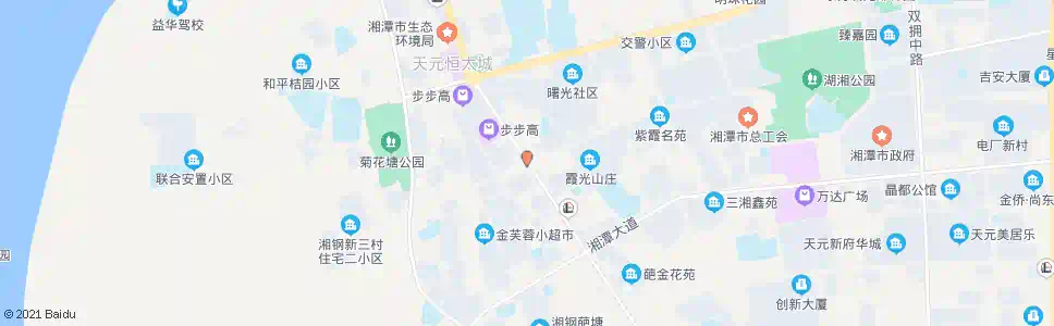 湘潭霞光西路口_公交站地图_湘潭公交_妙搜公交查询2025