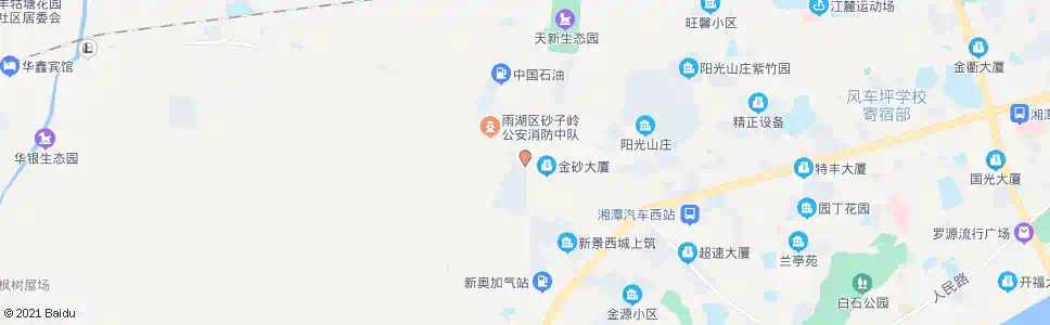 湘潭四医院_公交站地图_湘潭公交_妙搜公交查询2025
