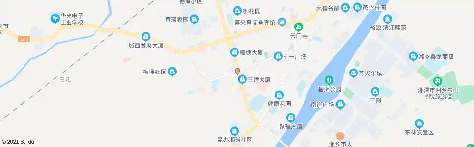 湘潭壕塘口_公交站地图_湘潭公交_妙搜公交查询2025