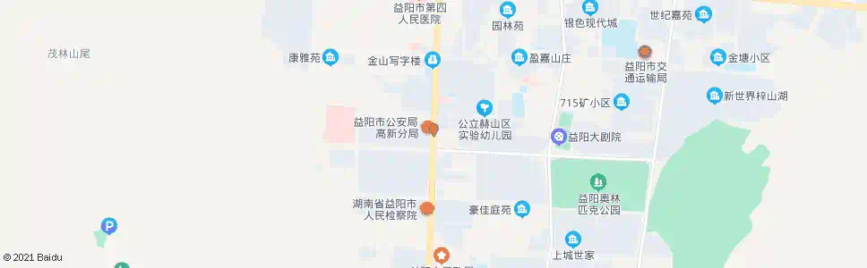益阳朝阳公安分局_公交站地图_益阳公交_妙搜公交查询2025