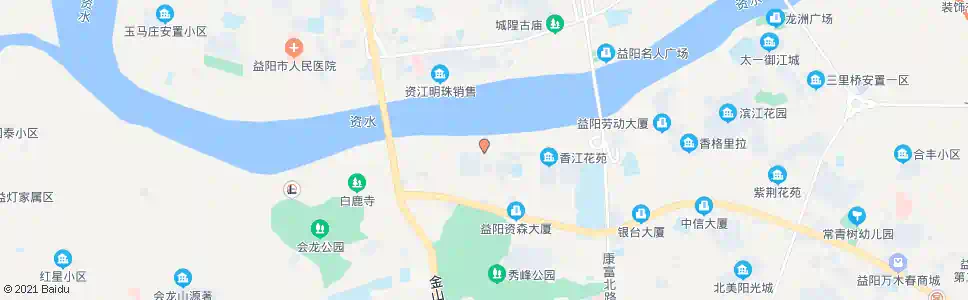 益阳建筑路口_公交站地图_益阳公交_妙搜公交查询2025