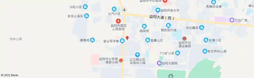 益阳海棠路口_公交站地图_益阳公交_妙搜公交查询2025