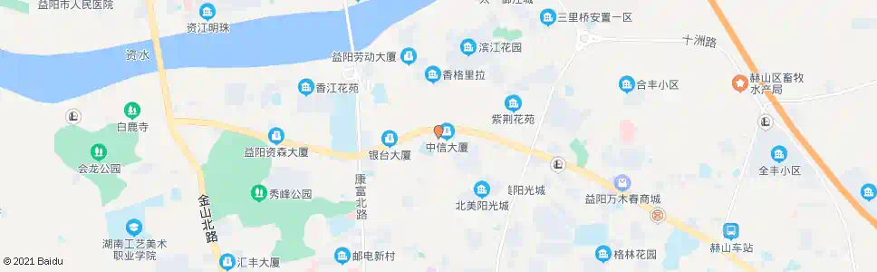益阳外贸路口_公交站地图_益阳公交_妙搜公交查询2025