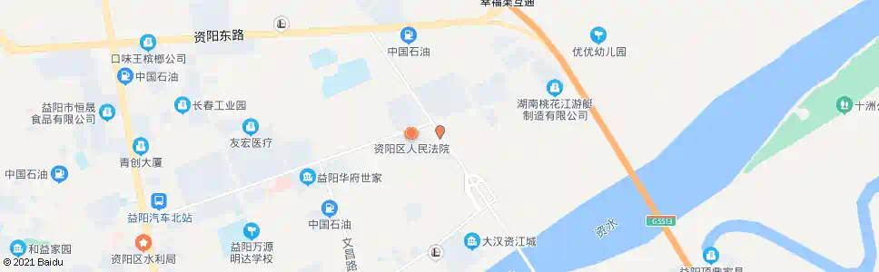 益阳白马山_公交站地图_益阳公交_妙搜公交查询2025