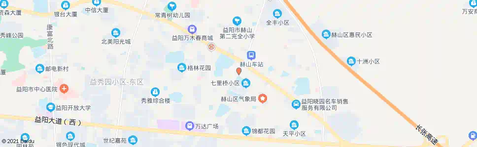 益阳赫山体育局_公交站地图_益阳公交_妙搜公交查询2025