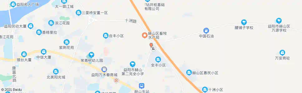 益阳兰溪路口_公交站地图_益阳公交_妙搜公交查询2025
