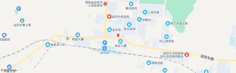 益阳迎宾路口_公交站地图_益阳公交_妙搜公交查询2025