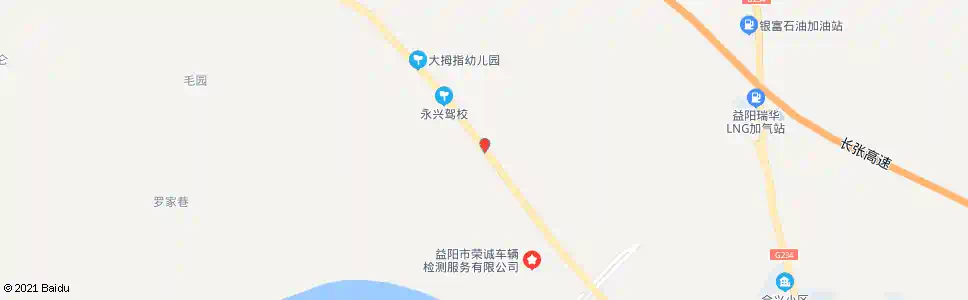 益阳巴巴舗_公交站地图_益阳公交_妙搜公交查询2025
