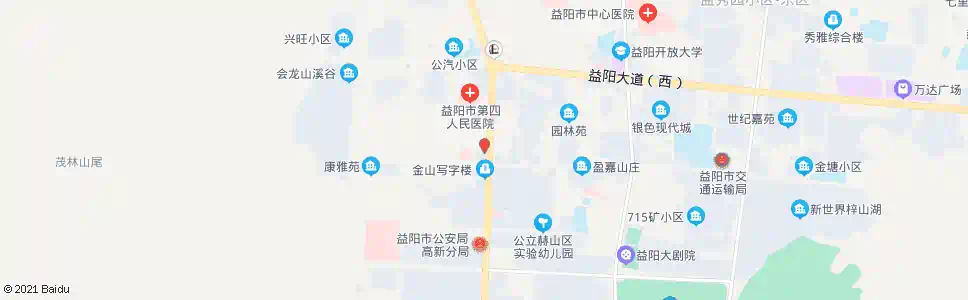 益阳电机厂_公交站地图_益阳公交_妙搜公交查询2025
