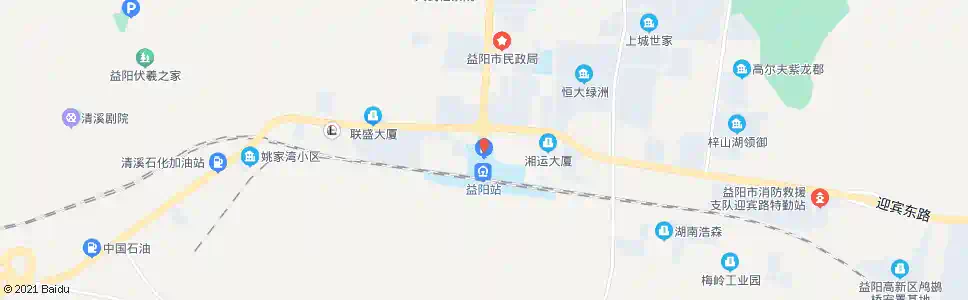 益阳油膏厂_公交站地图_益阳公交_妙搜公交查询2025