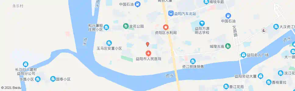 益阳金花苑小区_公交站地图_益阳公交_妙搜公交查询2025