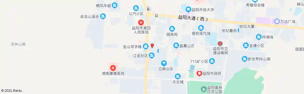 益阳市建设局(海棠路办公区)_公交站地图_益阳公交_妙搜公交查询2025