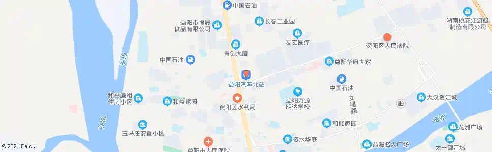 益阳北站_公交站地图_益阳公交_妙搜公交查询2025