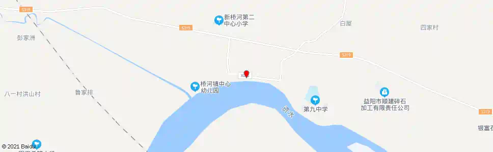 益阳千石坝_公交站地图_益阳公交_妙搜公交查询2025