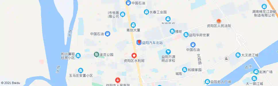 益阳汽车北站出口_公交站地图_益阳公交_妙搜公交查询2025