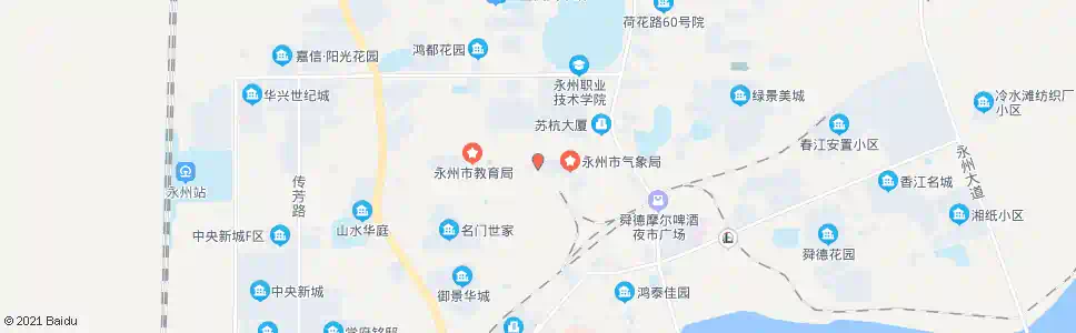 永州卫生防疫站_公交站地图_永州公交_妙搜公交查询2025