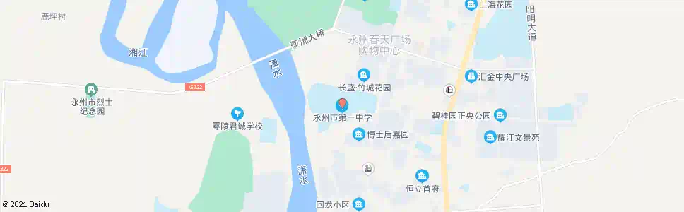 永州市一中老大门_公交站地图_永州公交_妙搜公交查询2025