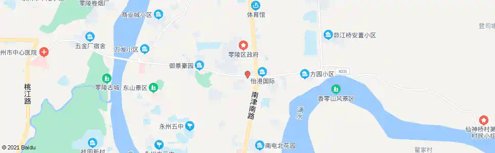 永州芝区粮食局_公交站地图_永州公交_妙搜公交查询2025