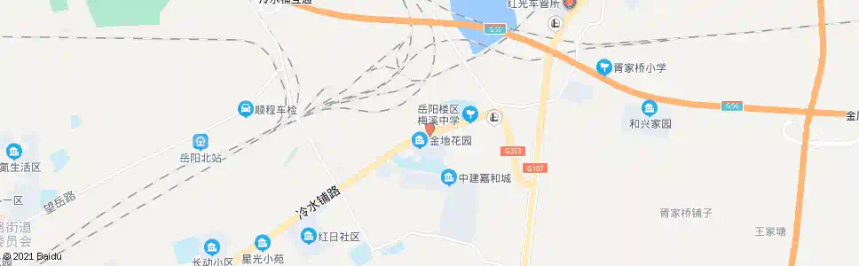岳阳梅溪中学_公交站地图_岳阳公交_妙搜公交查询2025