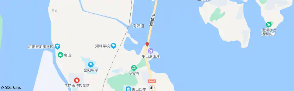 岳阳龟山_公交站地图_岳阳公交_妙搜公交查询2025