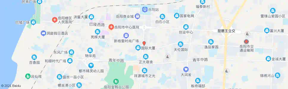 岳阳天业宾馆_公交站地图_岳阳公交_妙搜公交查询2025