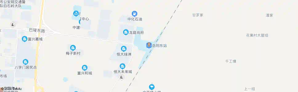 岳阳东茅岭_公交站地图_岳阳公交_妙搜公交查询2025