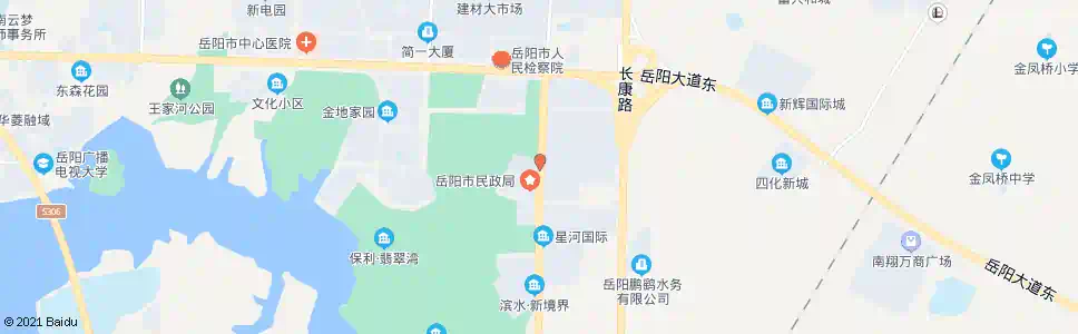 岳阳中南市场_公交站地图_岳阳公交_妙搜公交查询2025
