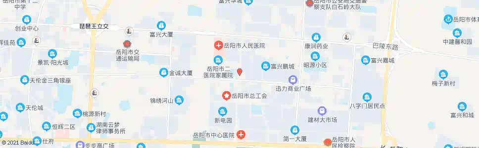 岳阳电信花园_公交站地图_岳阳公交_妙搜公交查询2025